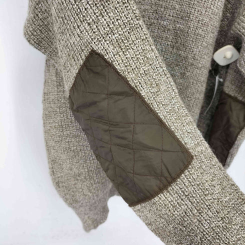 エルエルビーン L.L.Bean USA製 エルボーパッチ付き ショールカラーニット メンズ JPN:L